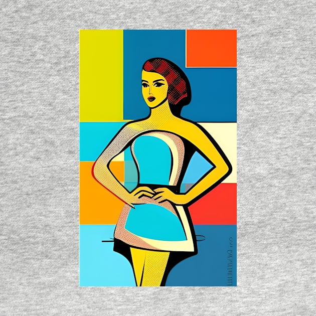 Pop Art Pin Up Girl by ShopSunday